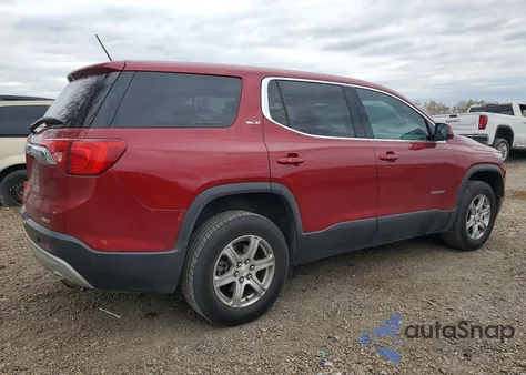 2019 GMC Acadia Sle from USA, damaged, VIN 1GKKNRLA7KZ120867